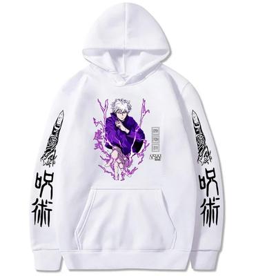 Anime Jujutsu Kaisen Hoodie Men Women Sweatshirt Streetwears Oversize Winter and Autumn Anime Sweatshirts Hoodie