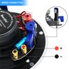 Herdio Bluetooth Ceiling-Mounted Speaker, 160W Round Ceiling Speaker System for In-Ceiling Installation
