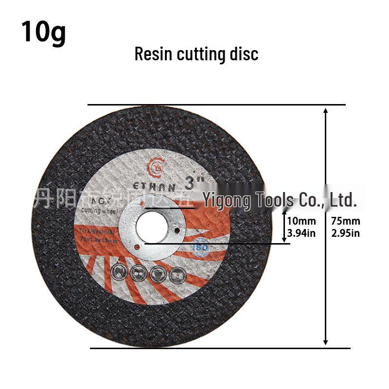 3-Inch Angle Grinder Accessories: 75mm Saw Blade, Grinding Wheel, Cutting Disc, Sanding Disc, Flap Disc Combo Set