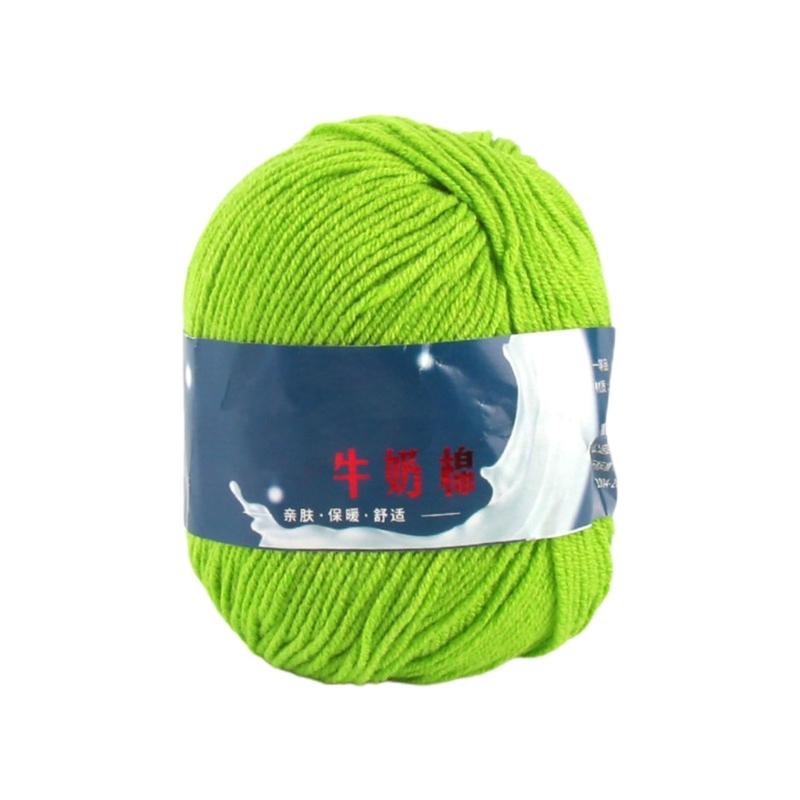 DIY Knitting Yarn Cotton Yarn Cream Hand Washable Knitted Yarn Easy To Store