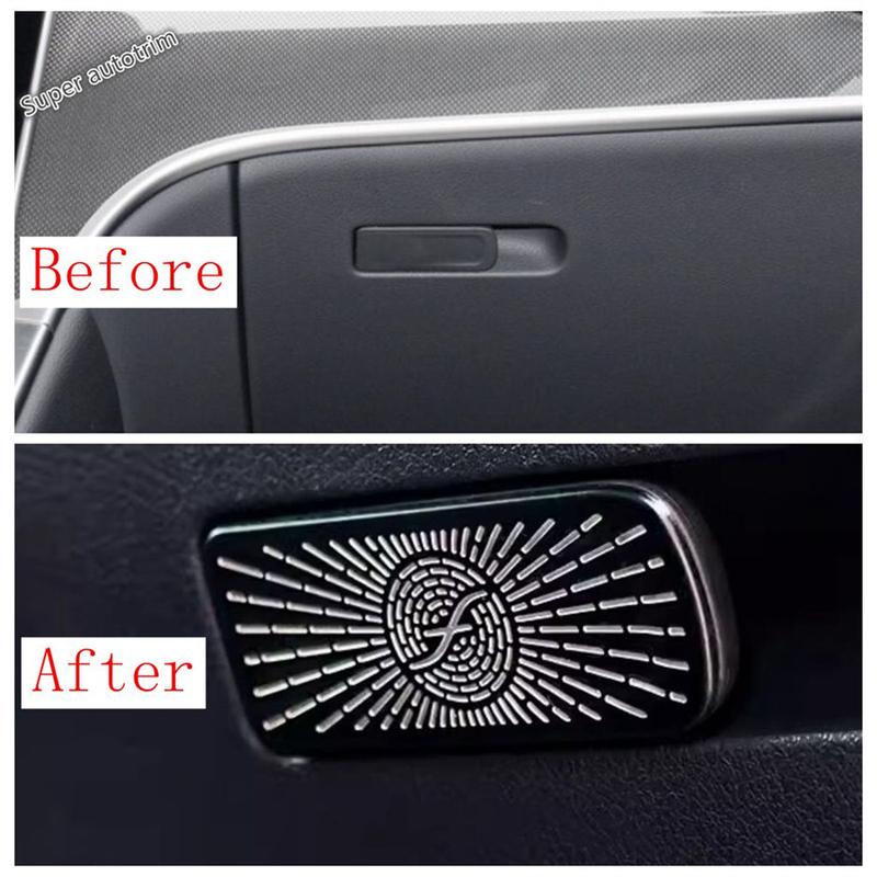 Dashboard Air AC Vent / Door Speaker / Glove Box Cover Trim For Mercedes Benz GLC Class X254 GLC260 GLC300 2024 Accessories