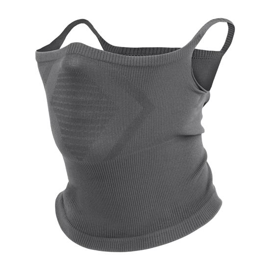 

Зимняя флисовая подушка для шеи, лыжная подушка для лица с ушной петлей, ветрозащитный шарф-балаклава, утеплитель для шеи для катания на лыжах, велоспорта, пешего туризма Long серый