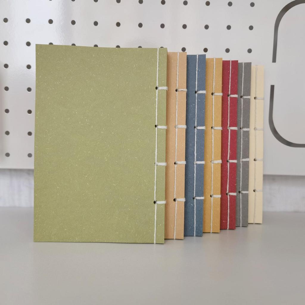 A5 Handgemacht Antiker Fadenbindung Retro Kraftpapier Schüler Notizbuch Tagebuch