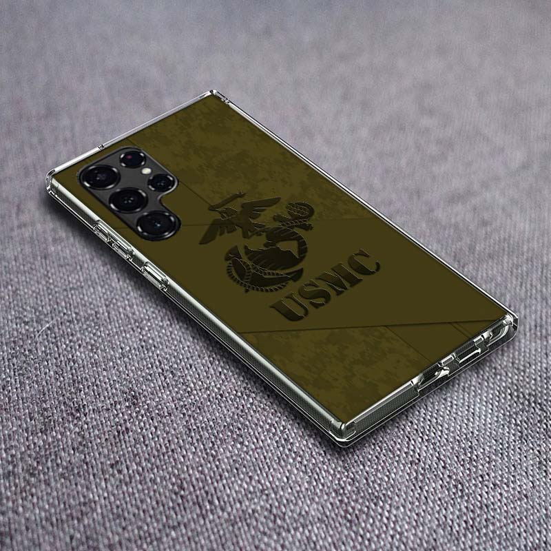 AMERICAN PATROIT Phone Case For Samsung Galaxy S24 S23 S21 S20 FE S22 S26 Ultra S25 Edge S10 Plus Cover Clear TPU Capa Shell Coq