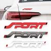 3D Metal Sport Logo Rear Trunk Emblem Badge Stickers Car Styling Accessories For Focus Mondeo Explorer FIESTA EDGE