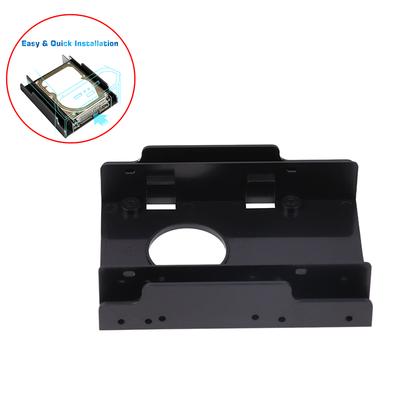 Dual-Desktop-Festplatten-Interner Adapter-Montagesatz 2,5 auf 3,5 Zoll SSD-Montagehalterung Festplattenhalterungs-Set