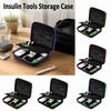 Waterproof Insulin Tools Storage Case Shockproof Dust-proof Insulin Vial Carrying Box Zippers Closure EVA