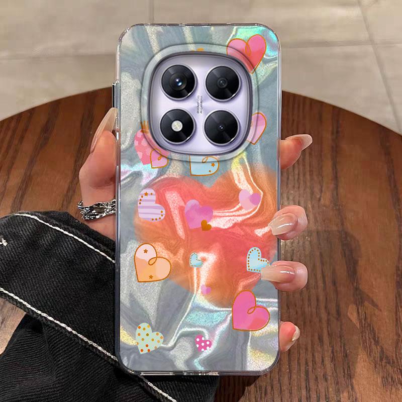 Case For Redmi Note 14 13 15 Pro 5G 13 13C 14C 15C A3 A5 Phone Cover Summer Vibes Funny Snow Mountain Bumper Protective Silicone