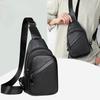 Men's Shoulder Bag Chest Bag Casual Cowhide Crossbody Bag