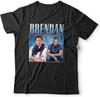 Brendan Fraser Appreciation T Shirt Black Graphic Unisex Tee Shirt