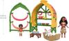 Mattel Disney Moana 2 Toy Moana Simea Village Home Playset with 2 Small Poor and 15 Accessories & Dolls, Figures,