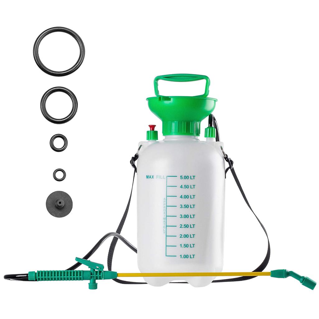 KADAX Manuelle Druck-Gartenspritze 5L Grün