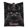 Halloween Print Flannel Blanket Soft Cozy Throw Bed Sofa Plush Fleece 70x100 To 150x200cm