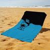 1pc Cartoon Astronaut Starry Sky Creative Beach Towel, Suitable for Swimming Pool, Yoga And Beach Use
