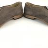 Hergestellt in Japan TK Takeo Kikuchi Echtes Nubukleder Brogue Schuhe Größe 27,5cm Braun(GEBRAUCHT)