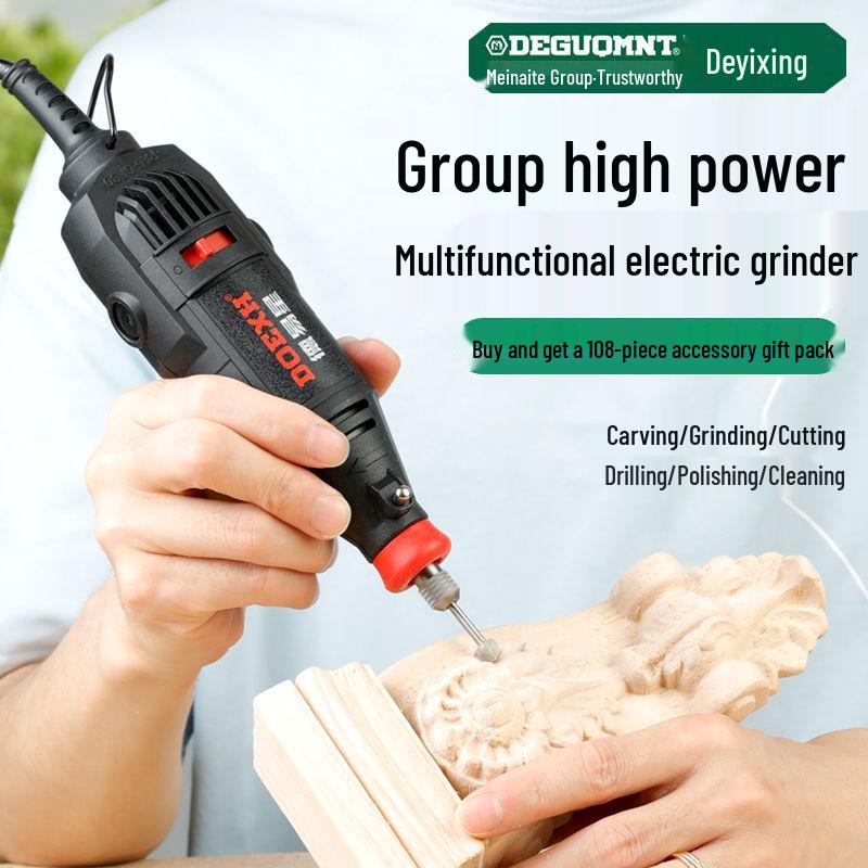 Hochleistungs-Elektro-Handwinkelschleifer und Polierer: Rostentferner, Entgratungs-, Gravur- und Polierwerkzeug