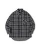 ZENDUST Billy Check Shirt Charcoal