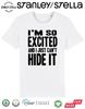 Im So Excited I Just Cant Hide It Mens T-Shirt Fancy Dress 80s Party Weekend Tee