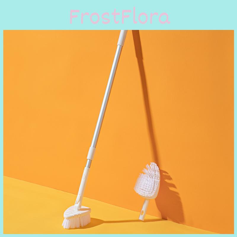 Floor Plastic Extendable Brush For Bathroom Cleaning And Hard To Spaces Reach