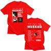 The Weeknd Album Hurry Up Tomorrow T-shirts Vintage HURRY UP TOMORROW Women_Men Funko Pop Clothing Hip Hop Streetwear Oversized Tshirt