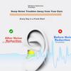 3M Noise Cancelling Sleep Earplugs Comfortable Non-harming Ears Noise-cancelling Earplugs for Work and Study Pink Storage Box + 8 Earplugs