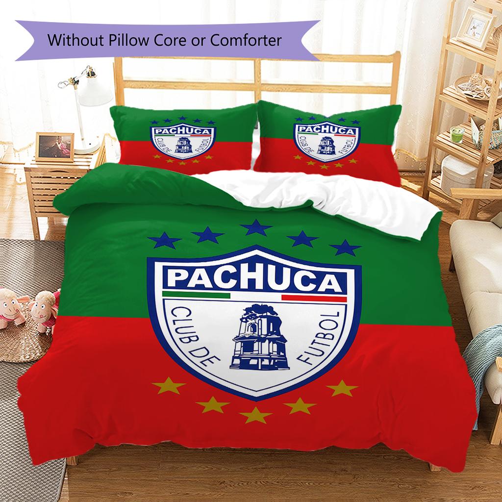 C.F. Pachuca Pattern Bedding,Quilt Set Quilt Cover Pillowcase Home Birthday Gift (1 * duvet cover + 2 * pillowcase, without core)