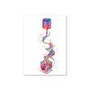 Nail Polish Watercolor Canvas Posters and Prints Cosmetic Salon Nordic Wall Art Pictures for Living Room Home Decoration