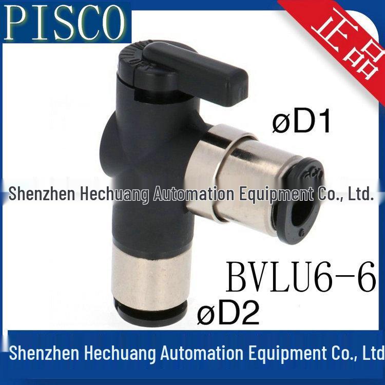 PISCO Original Ball Valve BVLU6-6/4-4 Elbow Pipe Fitting