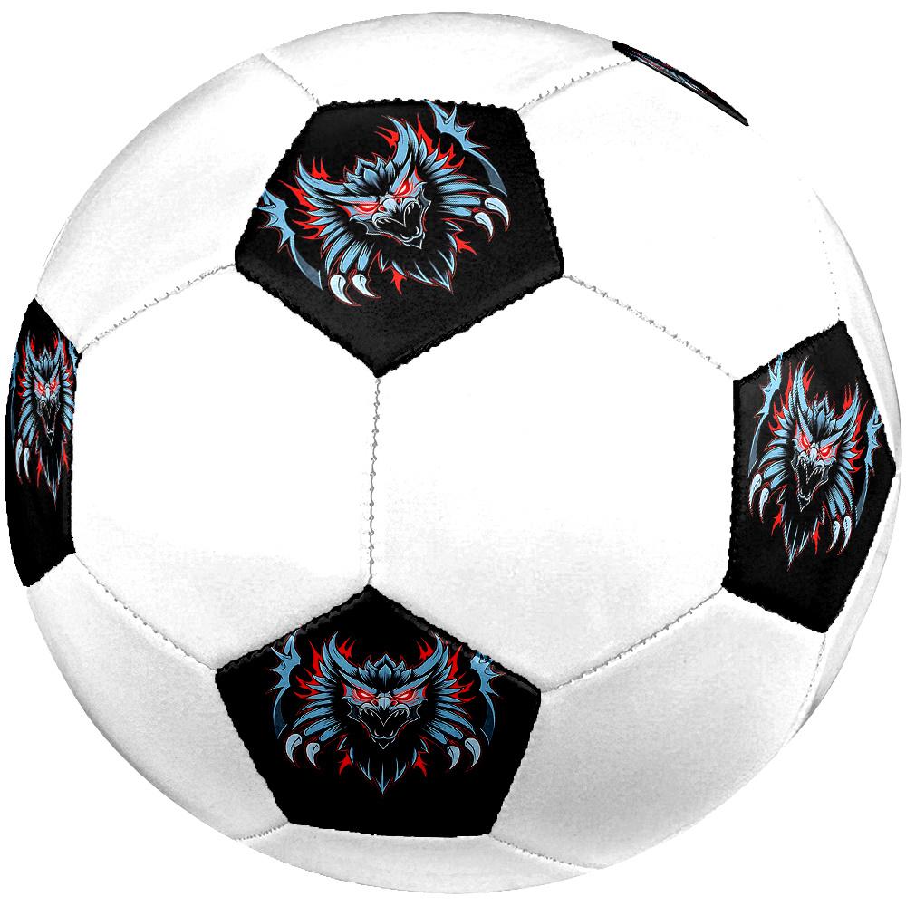 1PC Dragon Tattoo Soccer Ball Size 5 Football Machine Sewn Indoor/Outdoor Universal Football S70