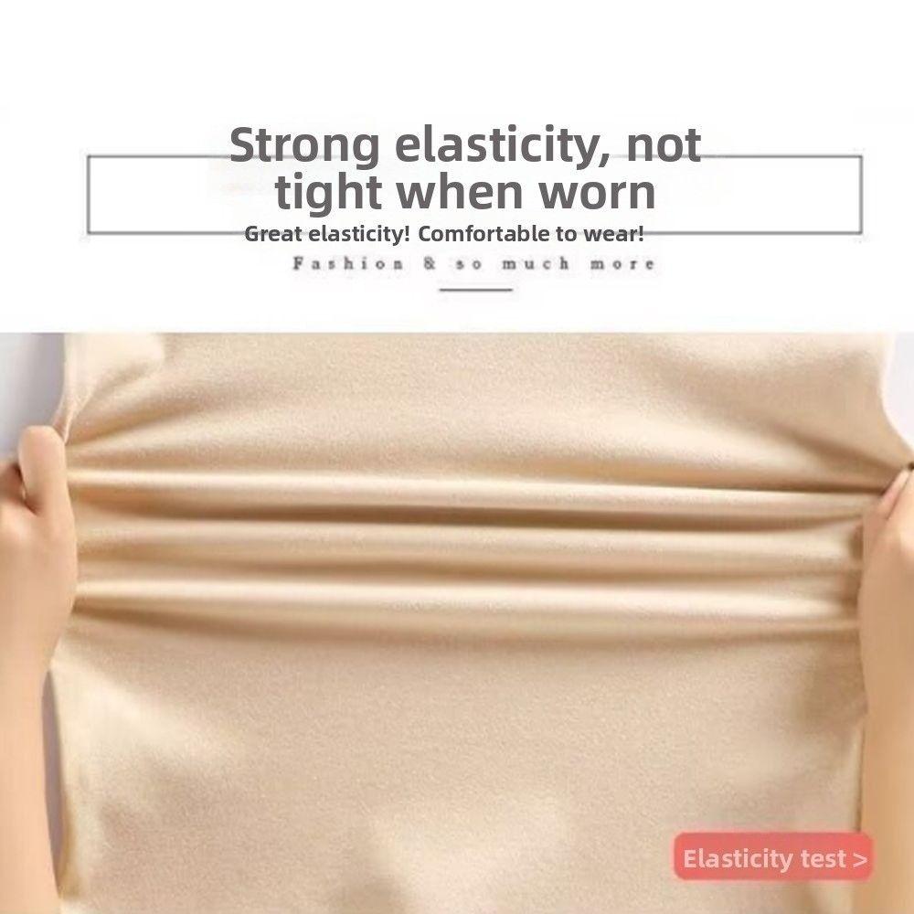 Fleece Wearing Inside Thermal Underwear Long Sleeve Women's Fleece T-shirt Cold Weather
