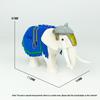 Forest Animals India Imperial War Elephant Mini Action Figures Accessory Military Army Model Building Kits Blocks Bricks Toys