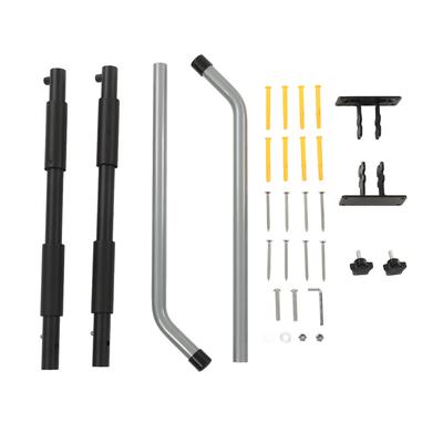 Sörf Tahtası Saklama Rafı Geri Çekilebilir Uzunluklu Duvara Monte Sergileme Rafı Snowboard'lar Kayaklar Kanolar için