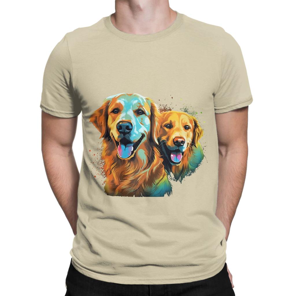Golden Brothers Classic Funny 100 Cotton Tshirt Labrador Retriever Tees Tops For Unisex