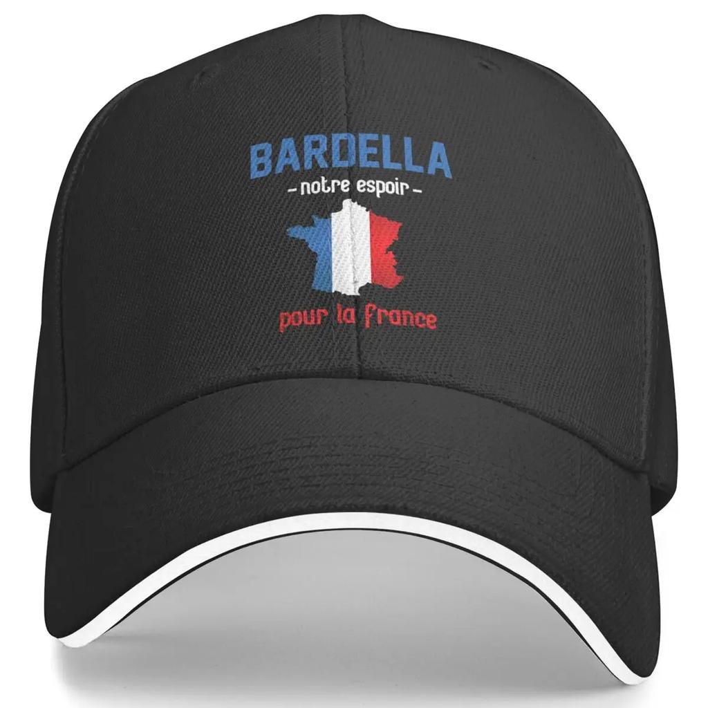 Vintage 2027 Bardella Kollektion Baseballkappe Präsidentschaftswahl Frankreich Streetwear Herren Damen Trucker-Kappe Snapback-Kappe Geschenk