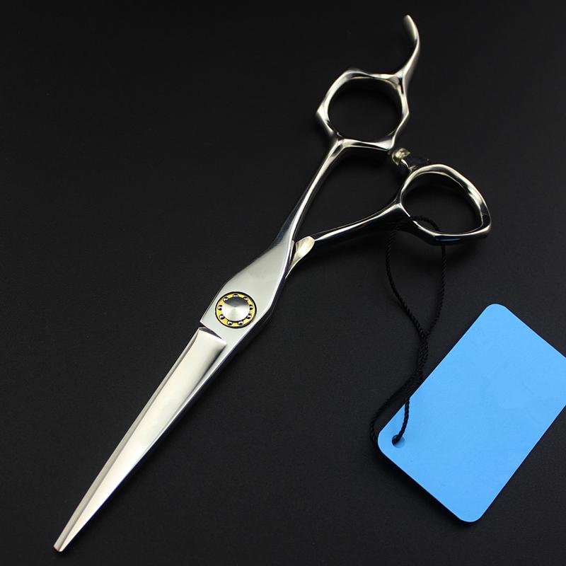Professional Steel 6 '' Bearing Hair Scissors Make Up Haircut Thinning Barber Makas Cutting Shears Hairdresser Scissors