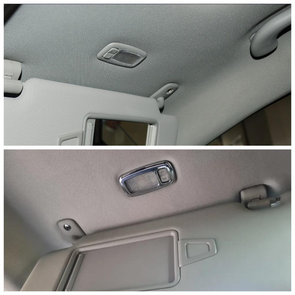 Interior Reading Light Trim for Kia Sportage SL 3 R 2011 - 2015 Sportage3 SportageR 2Pcs/Set ABS Chrome Sun Visor Decoration