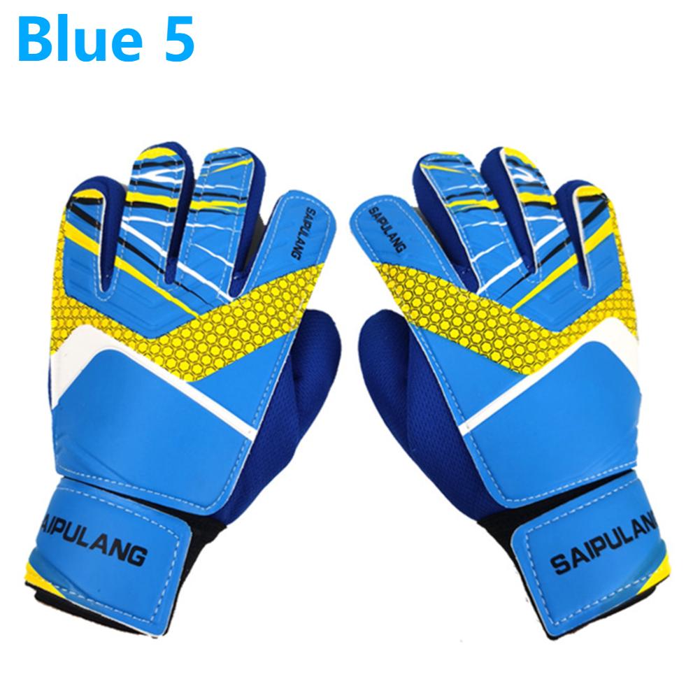 Gants de Protection des Mains de Gardien de But pour Enfants Anti-Collision PU Gants d'Entraînement de Football Antidérapants Résistants à l'Usure Accessoires de Sport