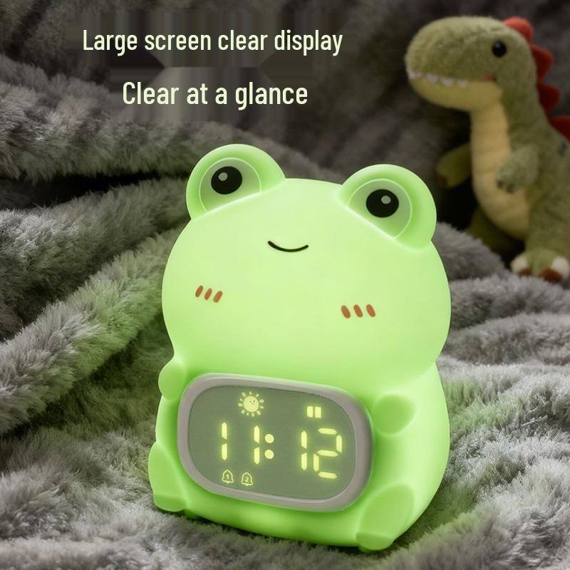 Piggy Alarm Clock: Smart Children's Bedside Night Light & Gift for Girls