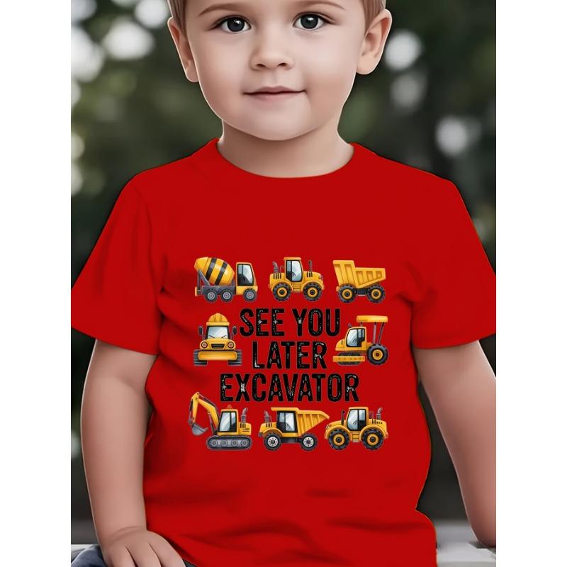 Summer Boys' Fashion Short-Sleeve T-Shirt