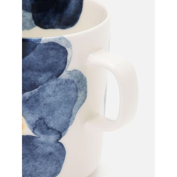 [Marimekko] Valssi Mug 250ml Women 52_1_52269475817 F White/Blue/Orange