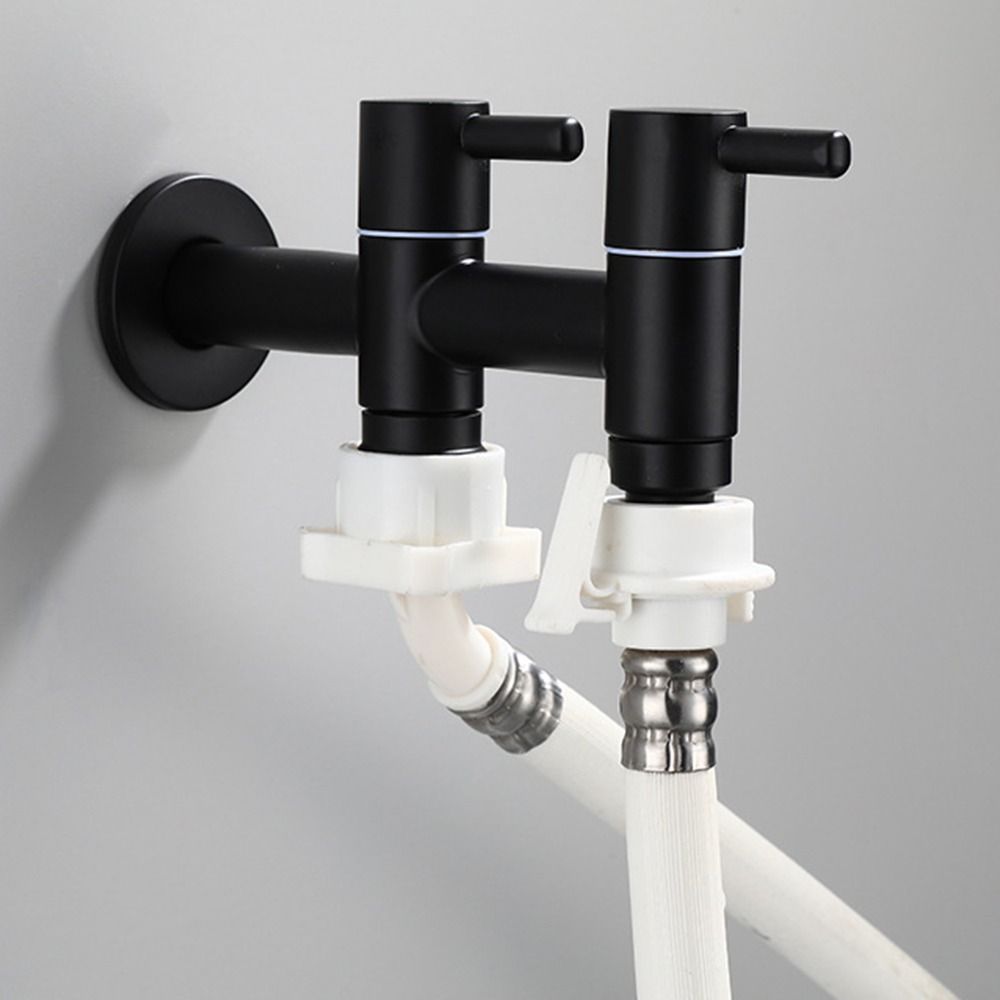 Matte Black Mop Washing Tap 304 Stainless Steel Bathroom Sink Bibcock  Bathroom