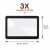 10PCS Slim Design Card-type Magnifier Card-Sized Reading Magnifier  Reading Small Text