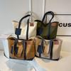 Canvas Large Bag Handbag Retro Shoulder Bag Fashion Women's Bag Women's Handbag Large Capacity Tote Bag Women's Bag