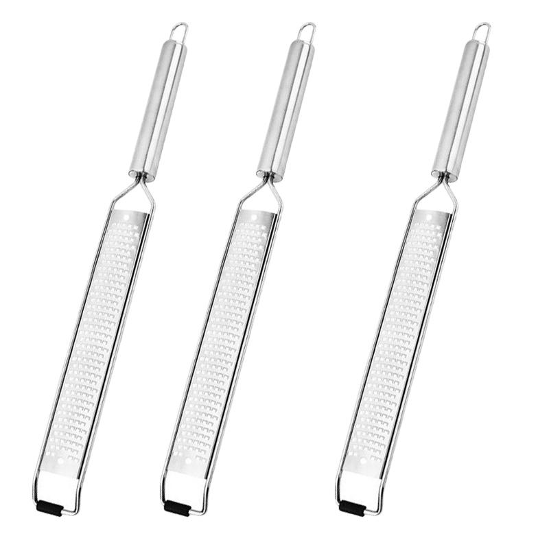 304 Stainless Steel Lemon Peel Zester Cheese Grater Anti‑slip Handle Chocolate Garlic Citrus Fruit Scraper Shredder Kitchen Tool 6