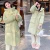 Korean Version Thickened Bread Clothes Down Cotton-padded Clothes Women's Loose Winter Jacket Medium and Long Knee-padded Jacket