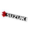 Suzuki Logo Car Hood Letter Emblem Rear Tail Trunk Badge Sticker Decal Accessories For Ignis SX4 Alto Alivio Samurai Gsxr Jimny