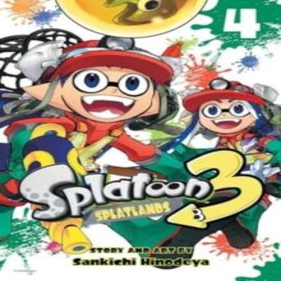 Splatoon 3 Splatlands Vol. 4 by Sankichi Hinodeya Paperback Book 9781974752645