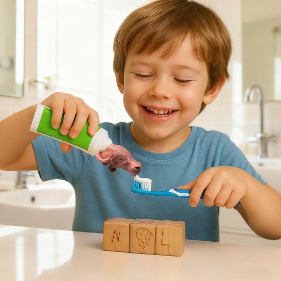 Dávkovač zubní pasty Kočka Zvracející Koťátko Víčko na zubní pastu Vtipný Topper na zubní pastu Koupelnový doplněk Gag dárek pro milovníky koček