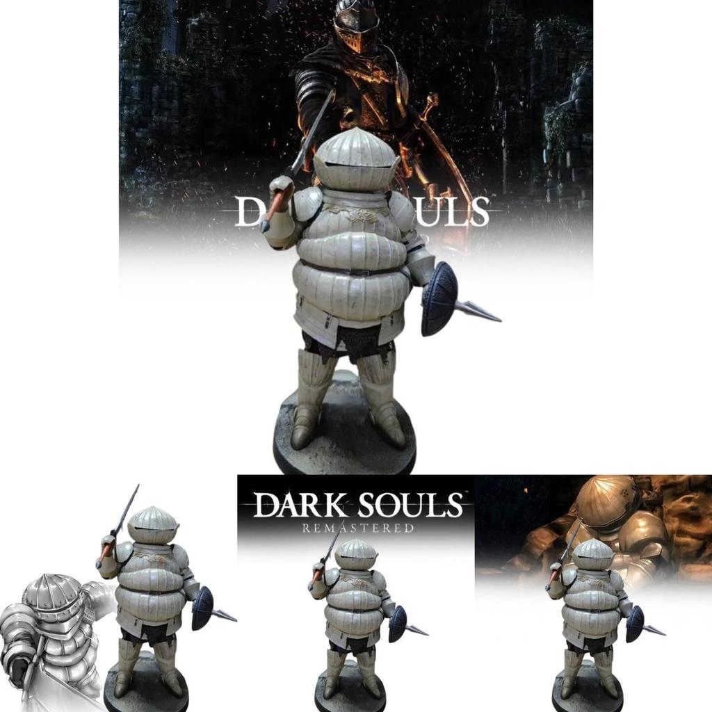 Gecco Dark Souls Rycerz Cebulowy Duży Rozmiar Figurka PCV Kolekcjonerska Statua Element Dekoracyjny