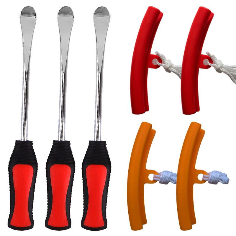 Multifunctional Tire Lever & Rim Protector for Motorcycle Repair